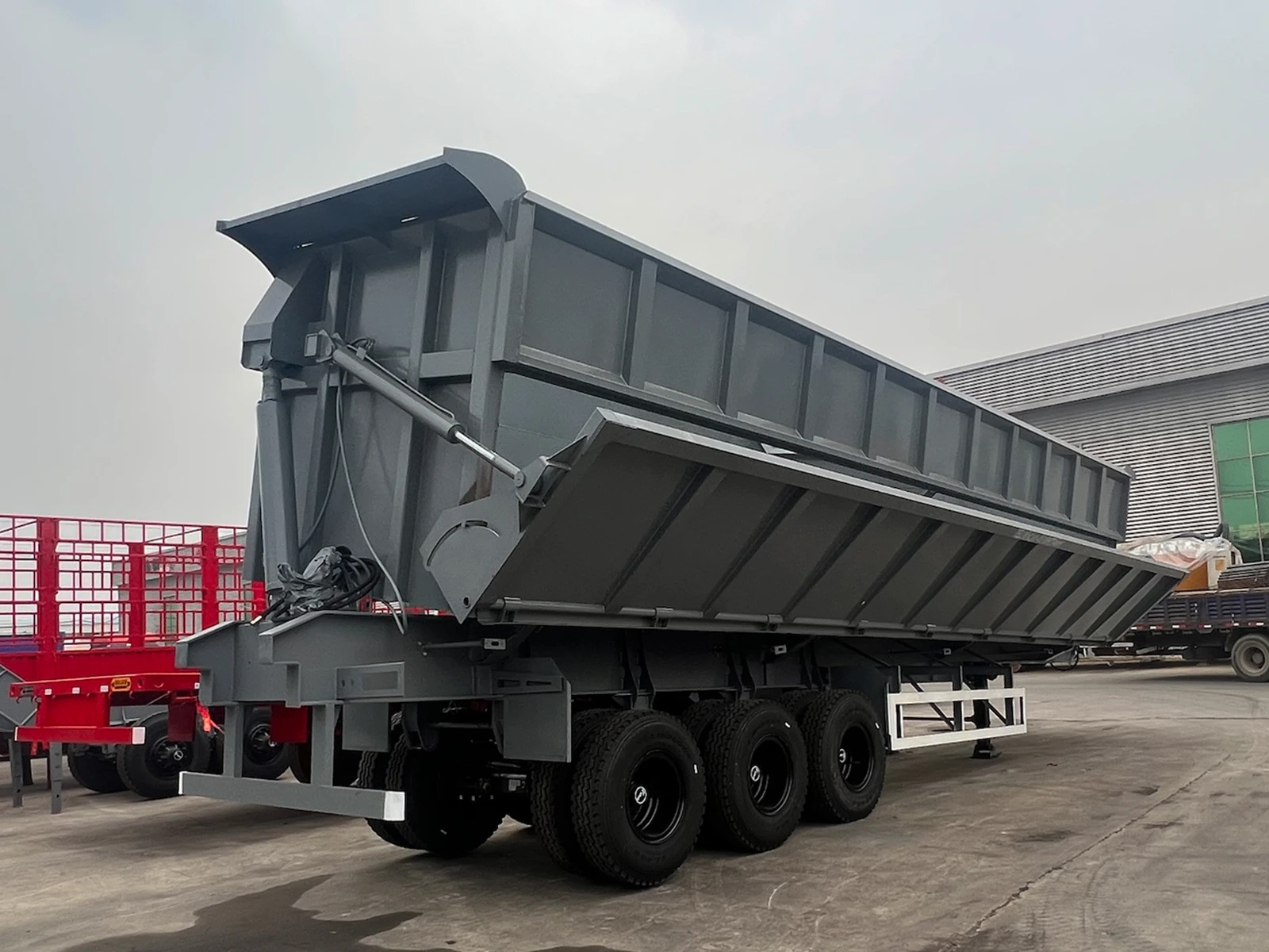 Side Tipper Semi Trailer