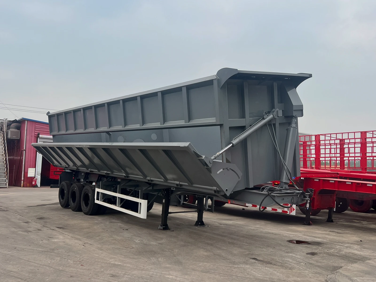 Side Tipper Semi Trailer