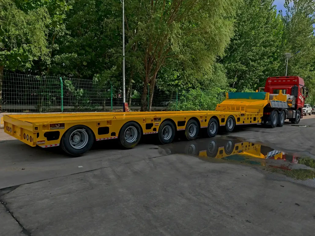 lowboy trailer