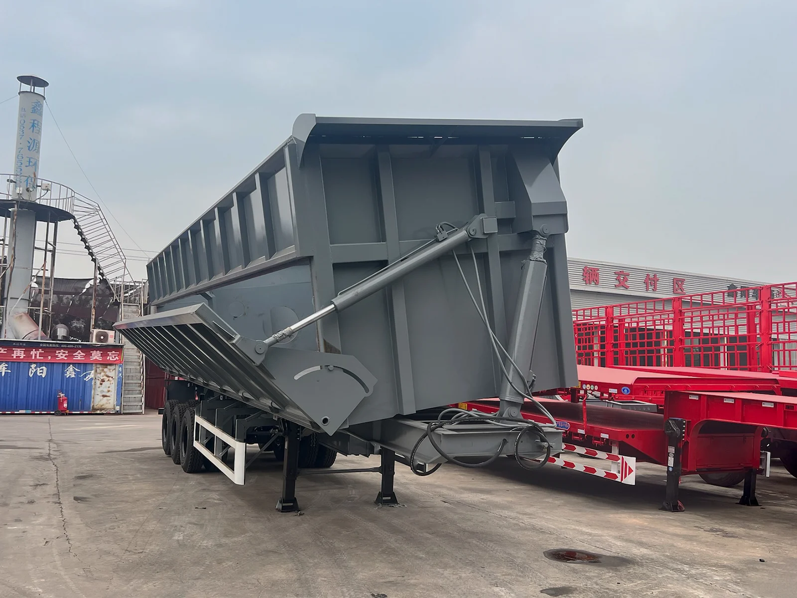 Side Tipper Semi Trailer