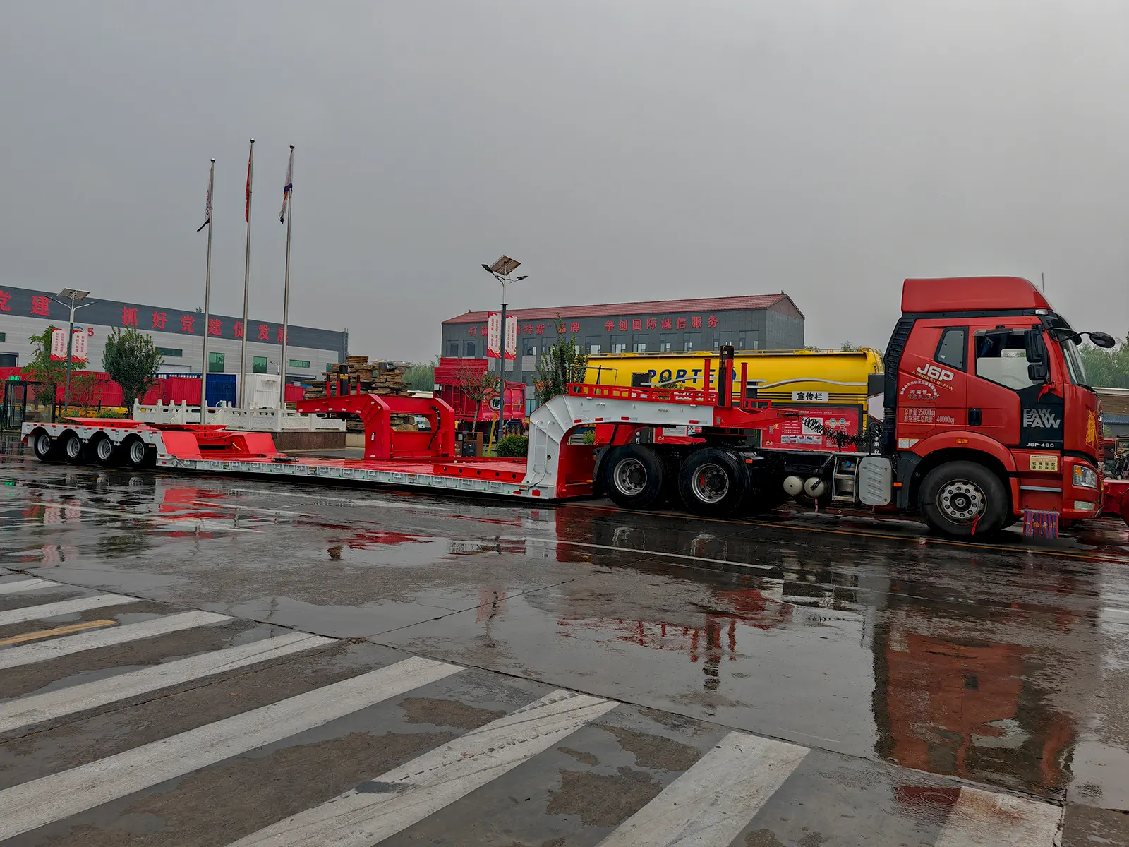 Lowboy Trailer