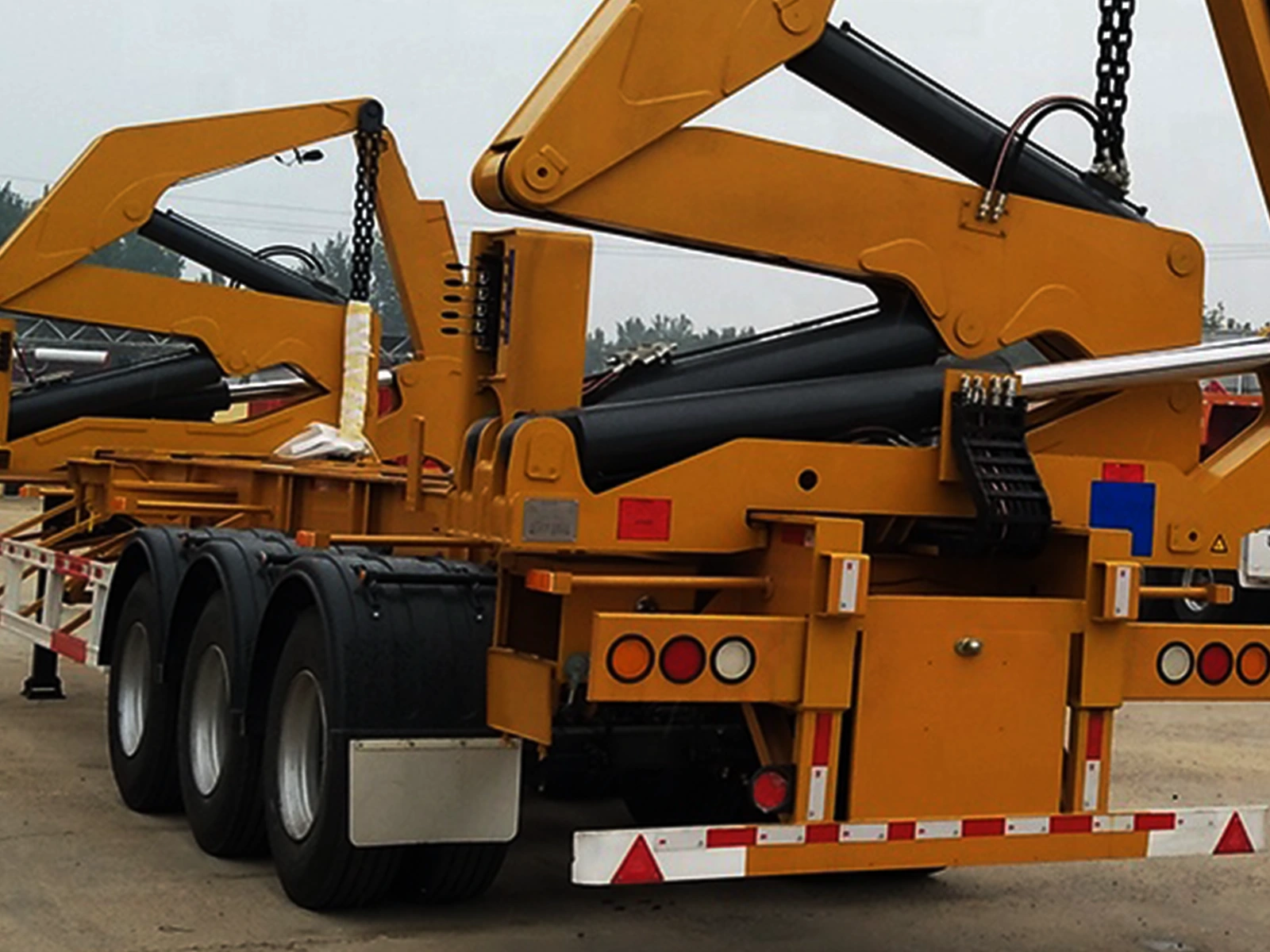 Side Load Container Trailer