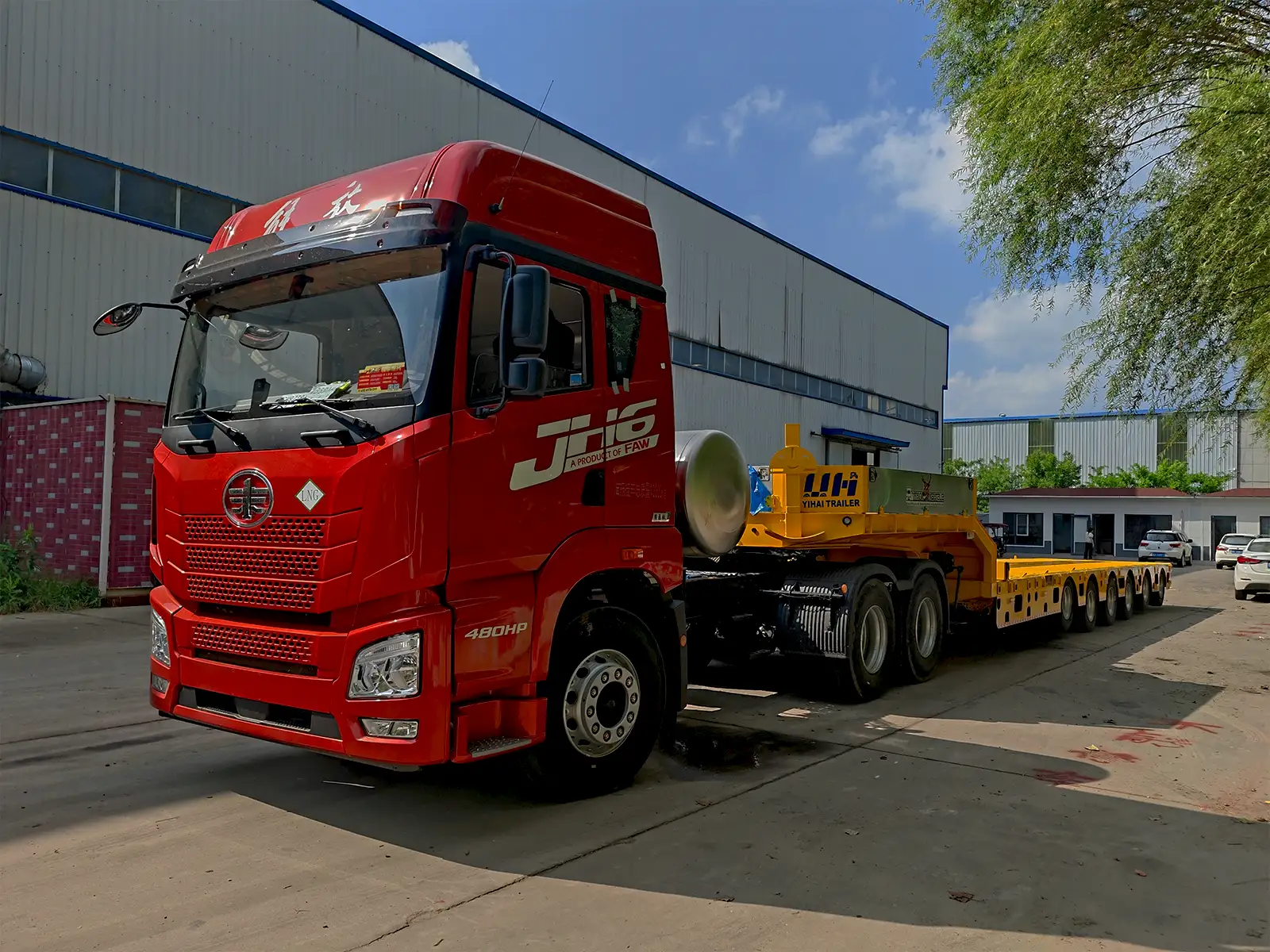 Lowbed Semi Trailer