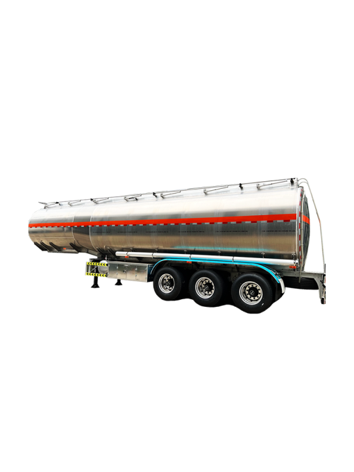 Aluminium oil tank trailer