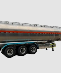 Aluminum oil tank trailer