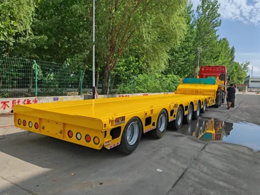 6 Axles Lowbed Trailer