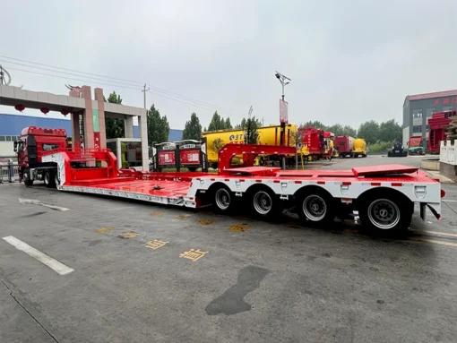 Lowboy semi Trailer cost