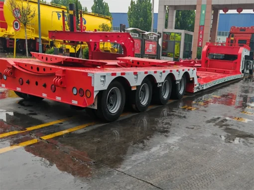 Lowboy semi Trailer price