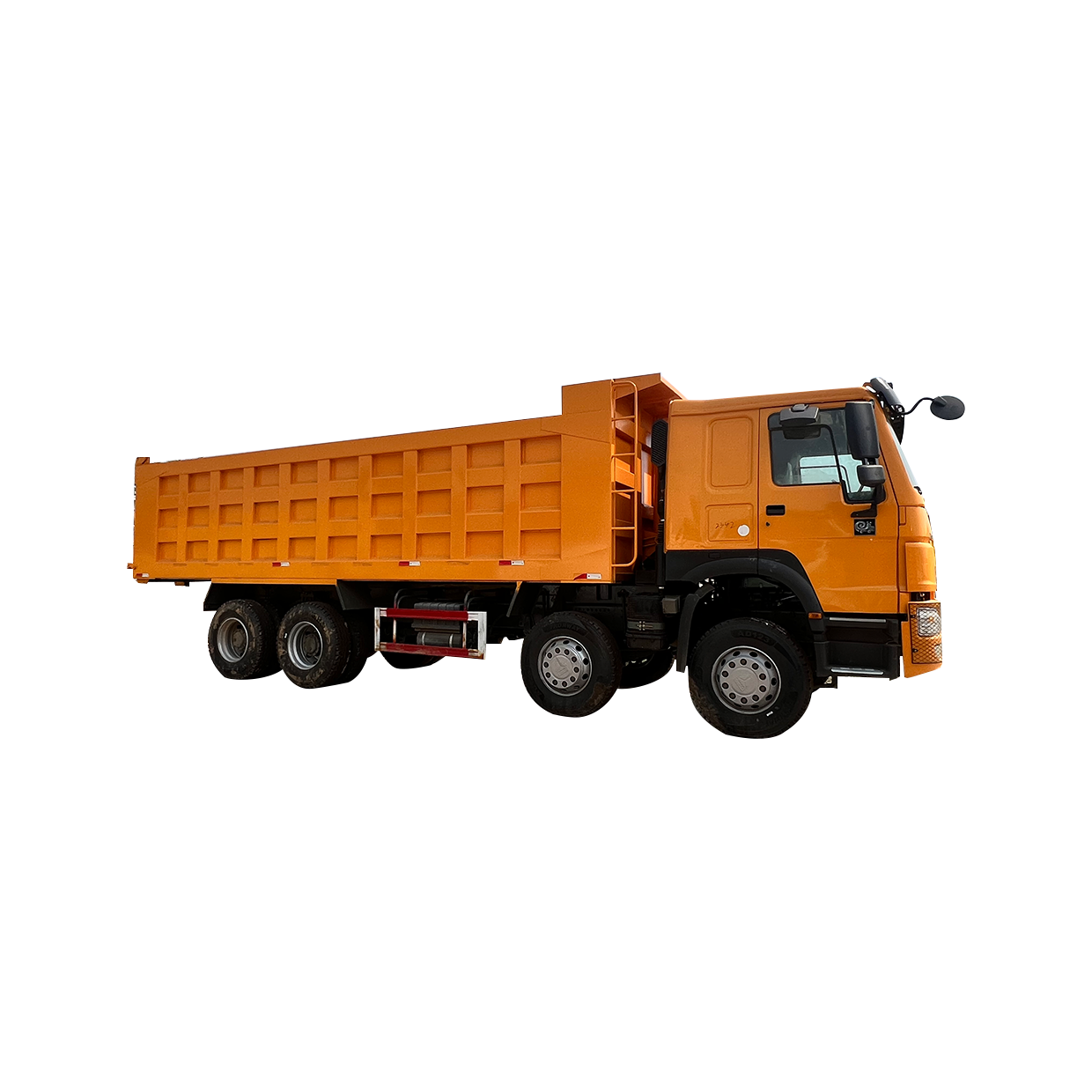 2-axle rear dump semi-trailer