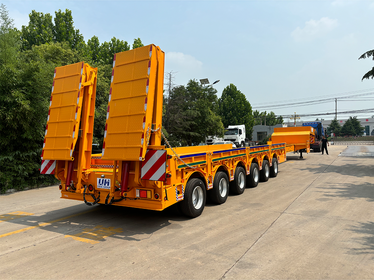 hydraulic low bed trailer