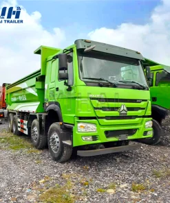Sinotruk Howo 380HP 8x4 Green Dump Truck
