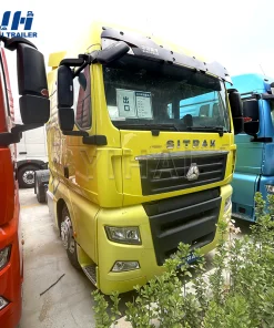 Sinotruck Sitrak 4x2 Yellow Tractor Truck